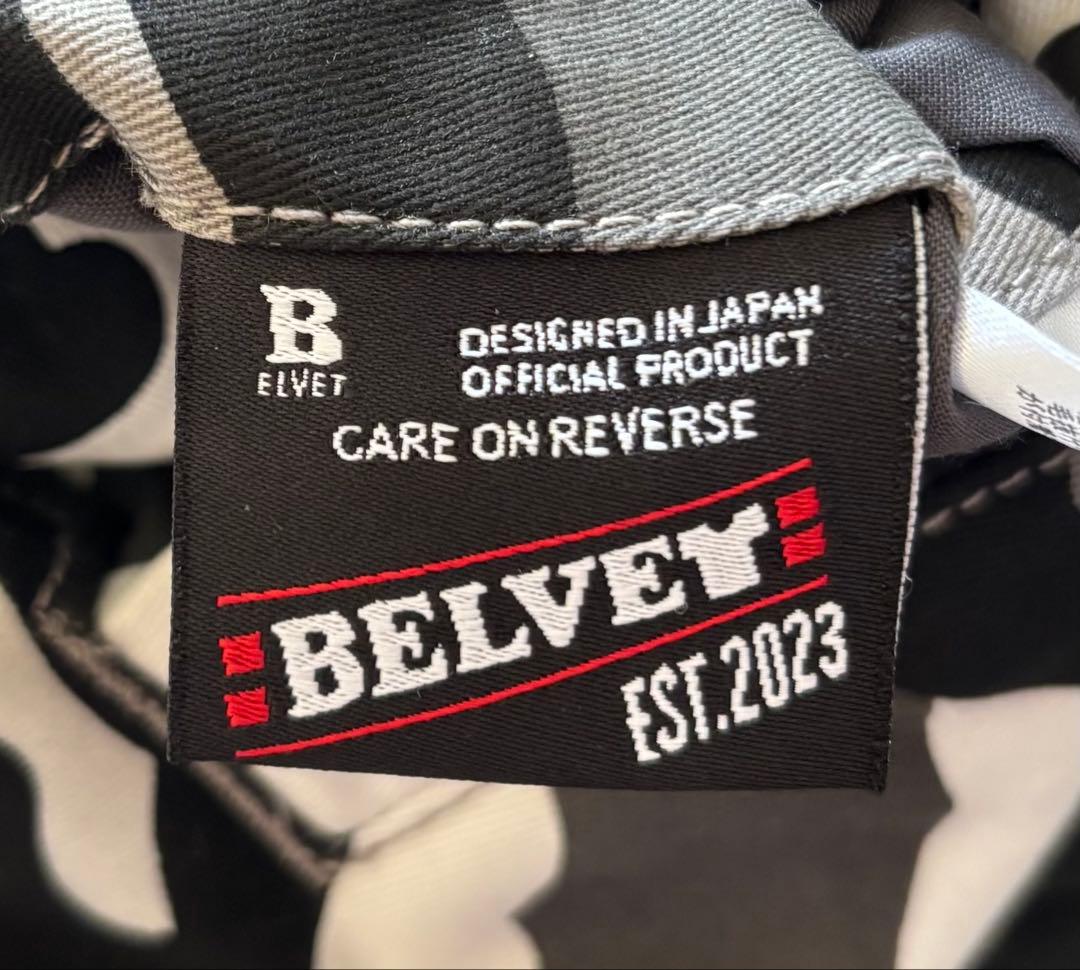 ジャケット・アウター BELVET Camo Reversible MA-1 Jacket gray