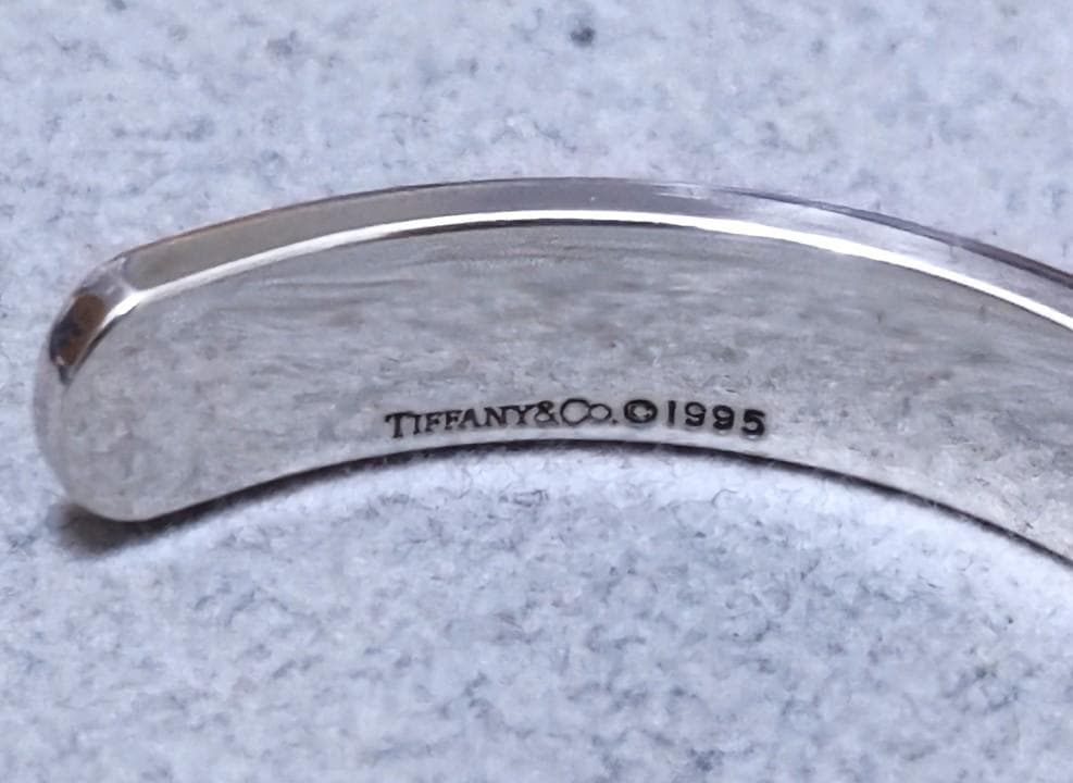 ティファニー　アトラス　シルバー925　バングル　箱保存袋付　40458