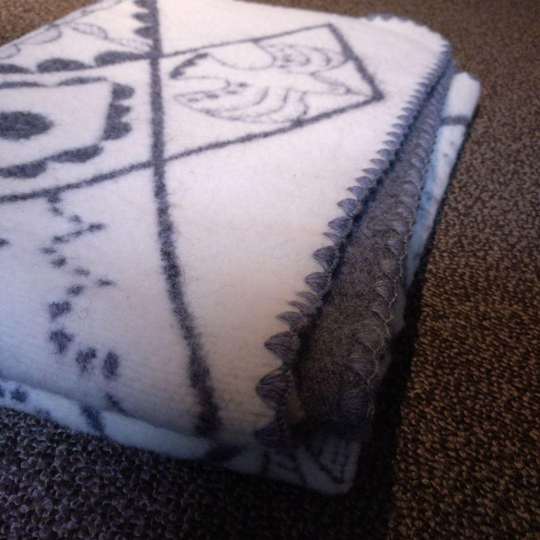 ミナペルホネン　ブランケット　シンフォニー グレー