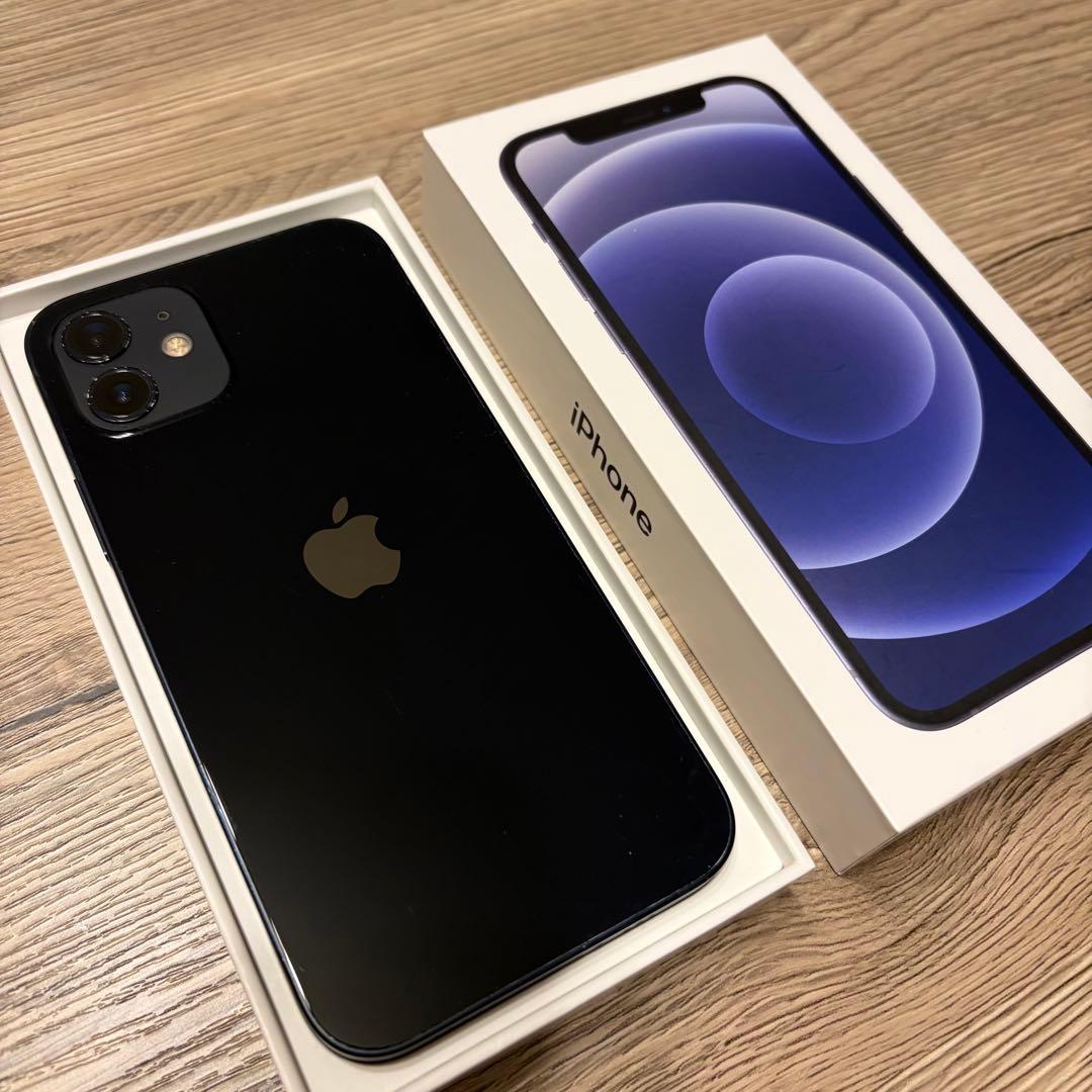 iPhone12 本体 ブラック SIMフリー