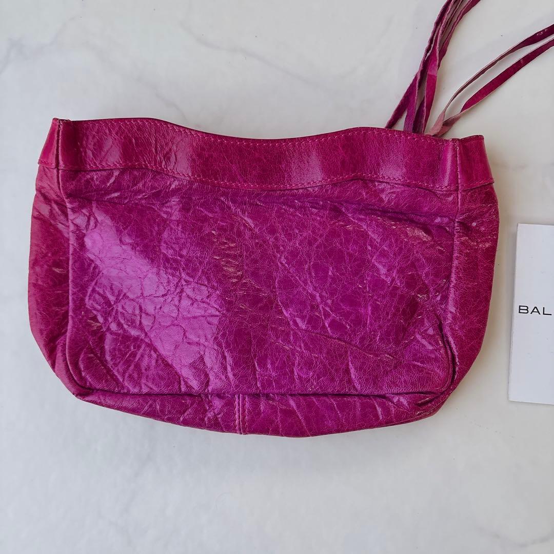 希少 BALENCIAGA 2005 シティ アーカイブ ミニ クラッチバッグ