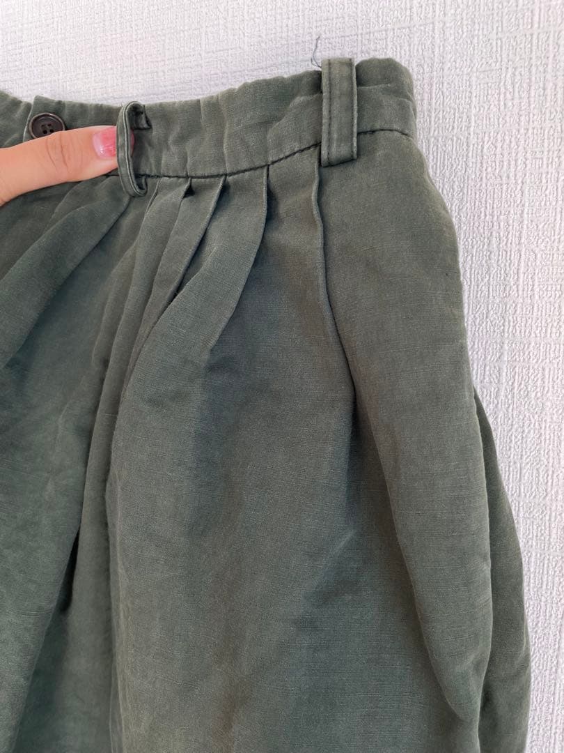 YANTOR cotton 46%, linen 54% マックパンツ