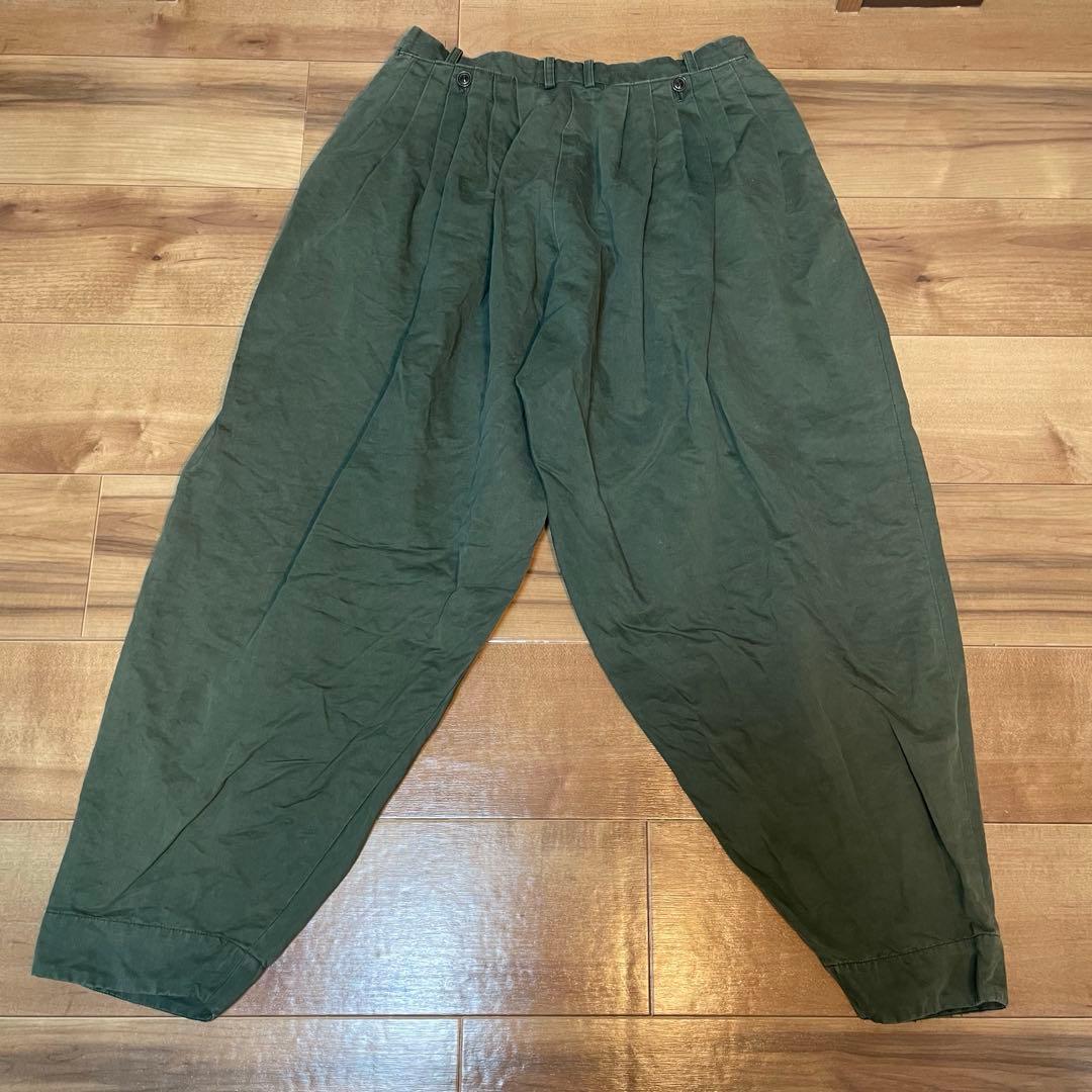 YANTOR cotton 46%, linen 54% マックパンツ