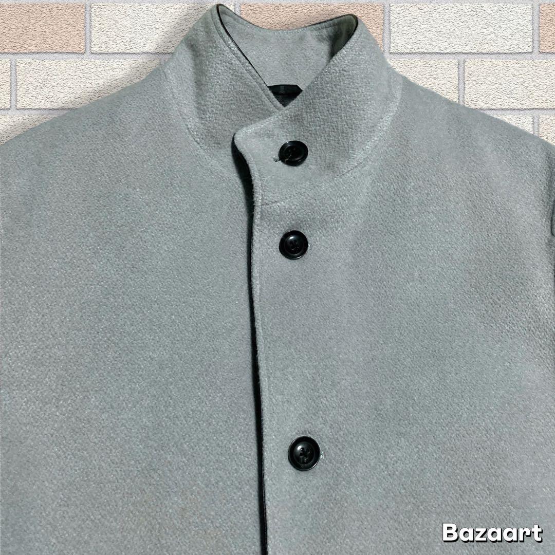 未使用級 超美品 LANVIN ウール ビジネスコート