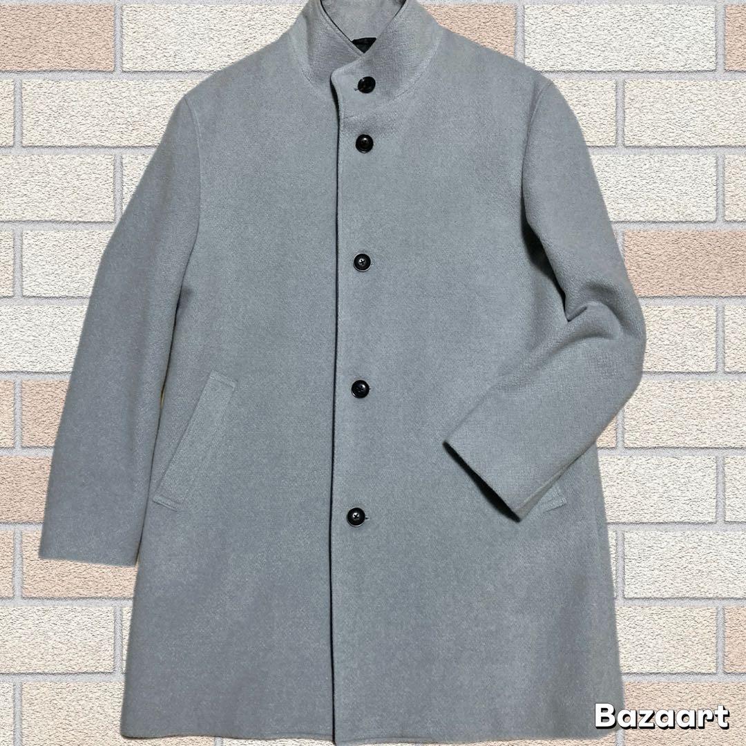 未使用級 超美品 LANVIN ウール ビジネスコート