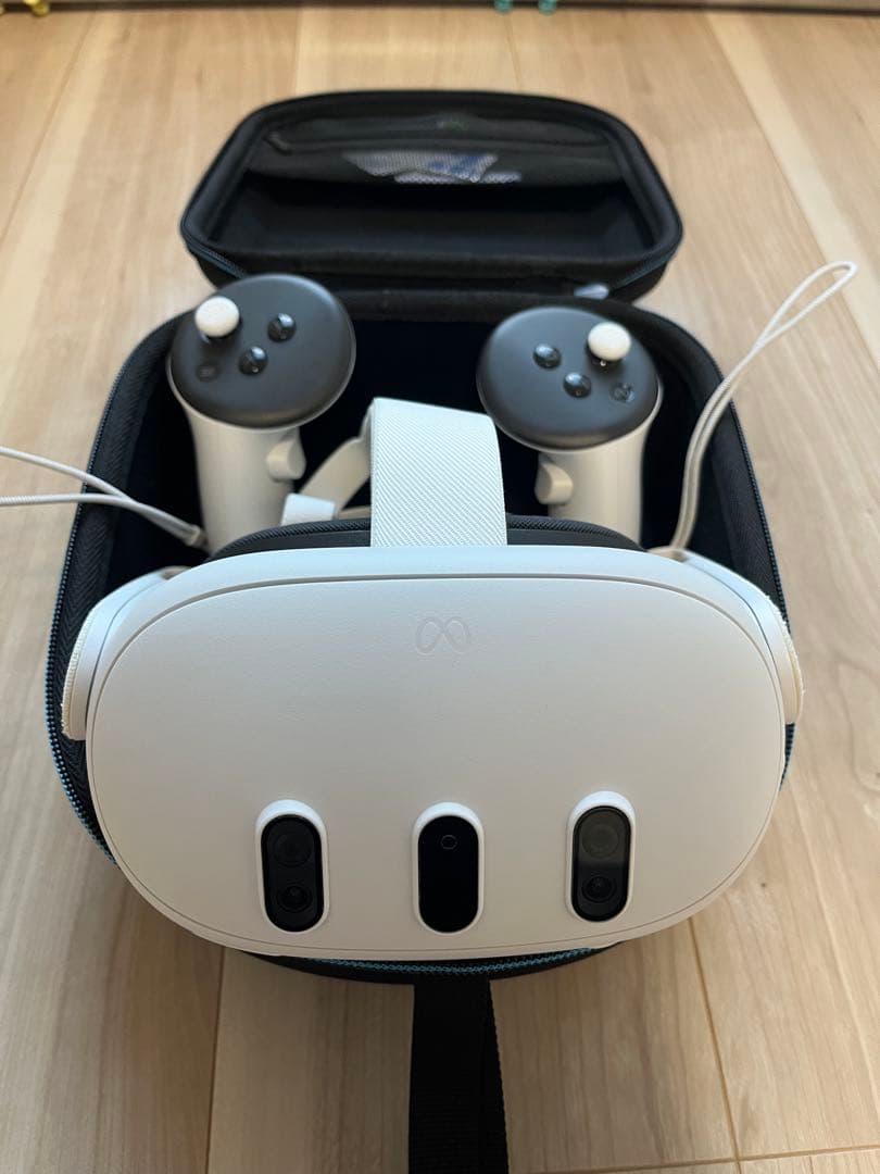 【美品】 Quest3 128GB ＋収納ケース＆シリコンカバー付き