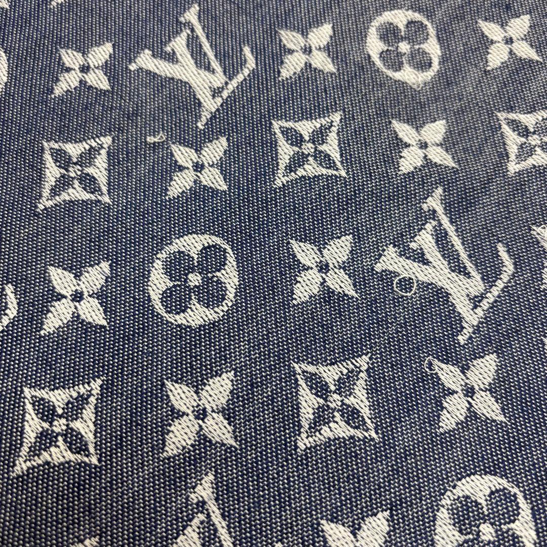 ルイヴィトン ストール ショール モノグラム デニム M71376