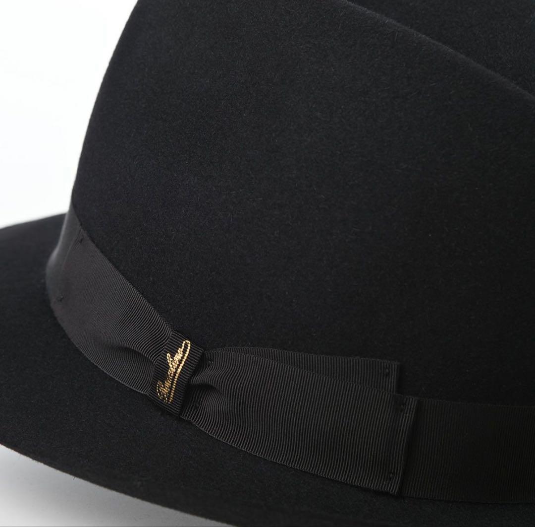 人気・早い者勝ち❗️Borsalino ボルサリーノ　ラビットファー　ハット