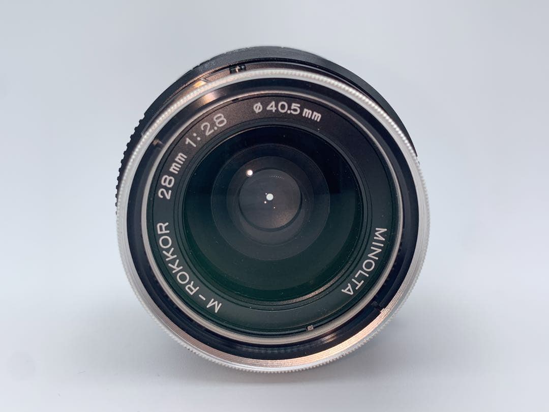 MINOLTA M-ROKKOR 28mm F2.8 カメラレンズ
