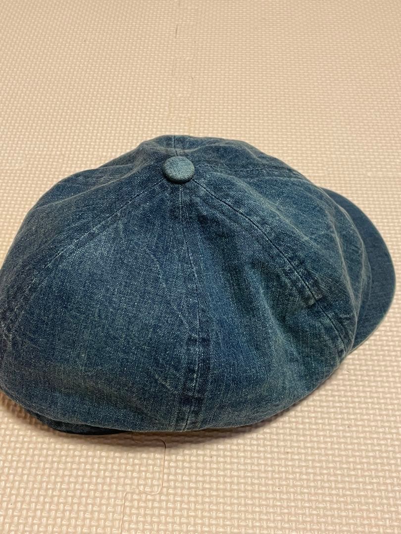 【美品】RRL デニムキャスケット Mサイズ