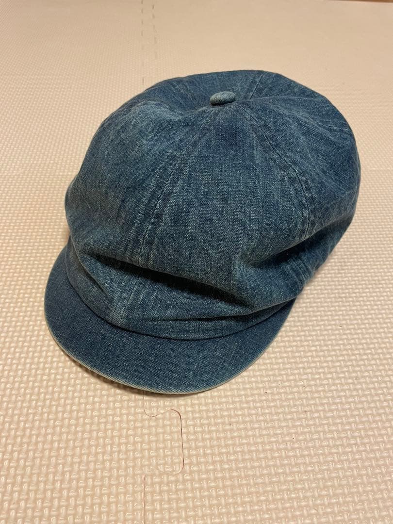 【美品】RRL デニムキャスケット Mサイズ