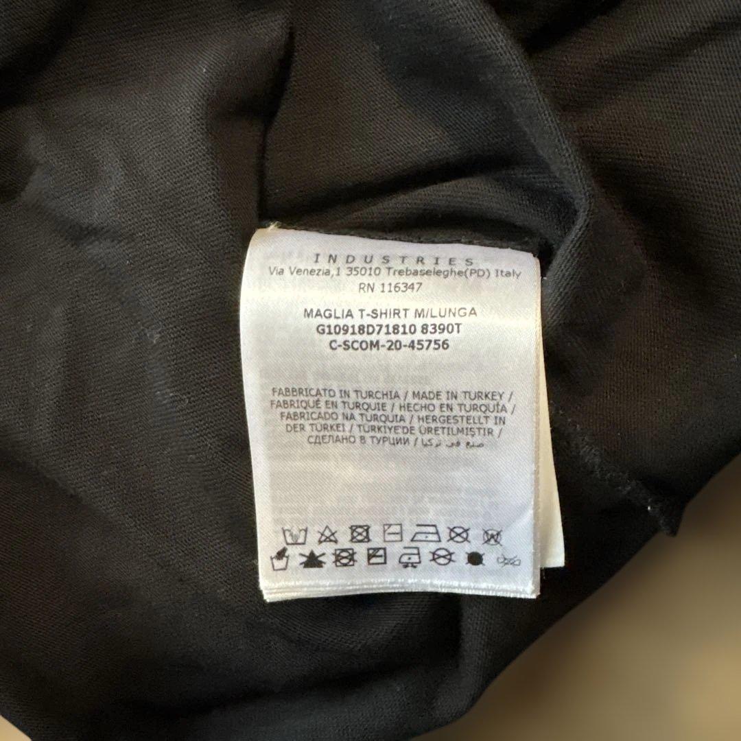 mies521さま専用 【美品】MONCLER ブラック 長袖カットソー