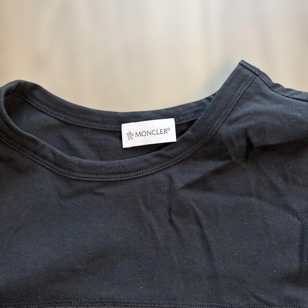 mies521さま専用 【美品】MONCLER ブラック 長袖カットソー