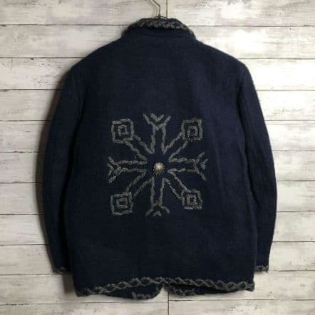 【幻の1品】80'sイッセイミヤケ I.Sチロリアンジャケット ウール 銀ボタン