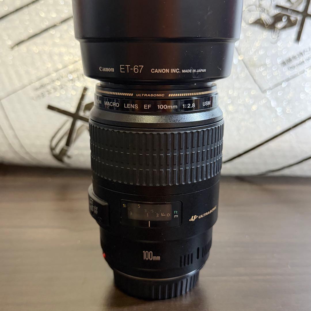 Canon キャノン レンズ EF 100mm F2.8 Macro USM