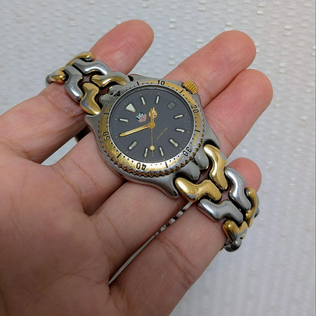 タグホイヤー プロフェッショナル S95.213M デイト付き 電池切れ品
