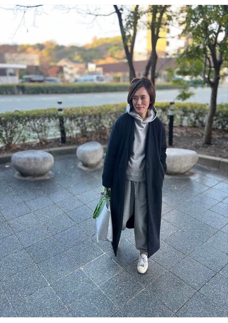 JULY NINE フリースパンツ2026 AW完売商品 グレーＬサイズタグ付き