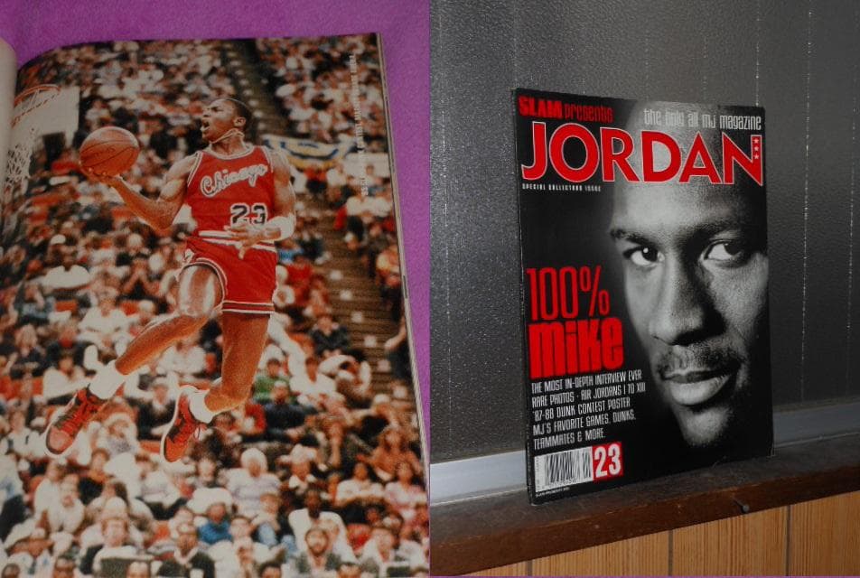値下げ❤️マイケルジョーダン❤️バスケNBA専門雑誌 SLAM❤️グラビア特集号