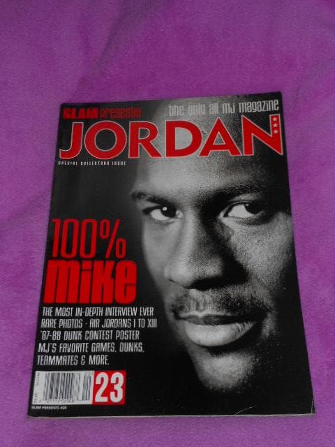 値下げ❤️マイケルジョーダン❤️バスケNBA専門雑誌 SLAM❤️グラビア特集号