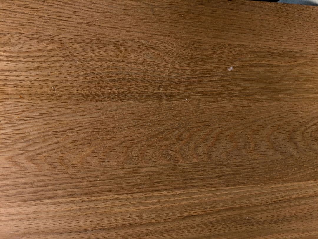 60048 無印良品 無垢材デスク(引出付)・オーク材②