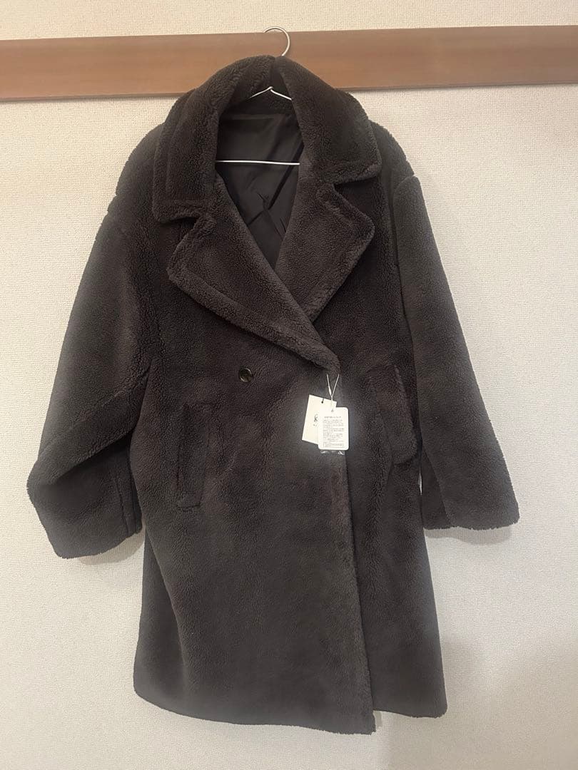 新品未使用 AIJAN テディボアロングコート