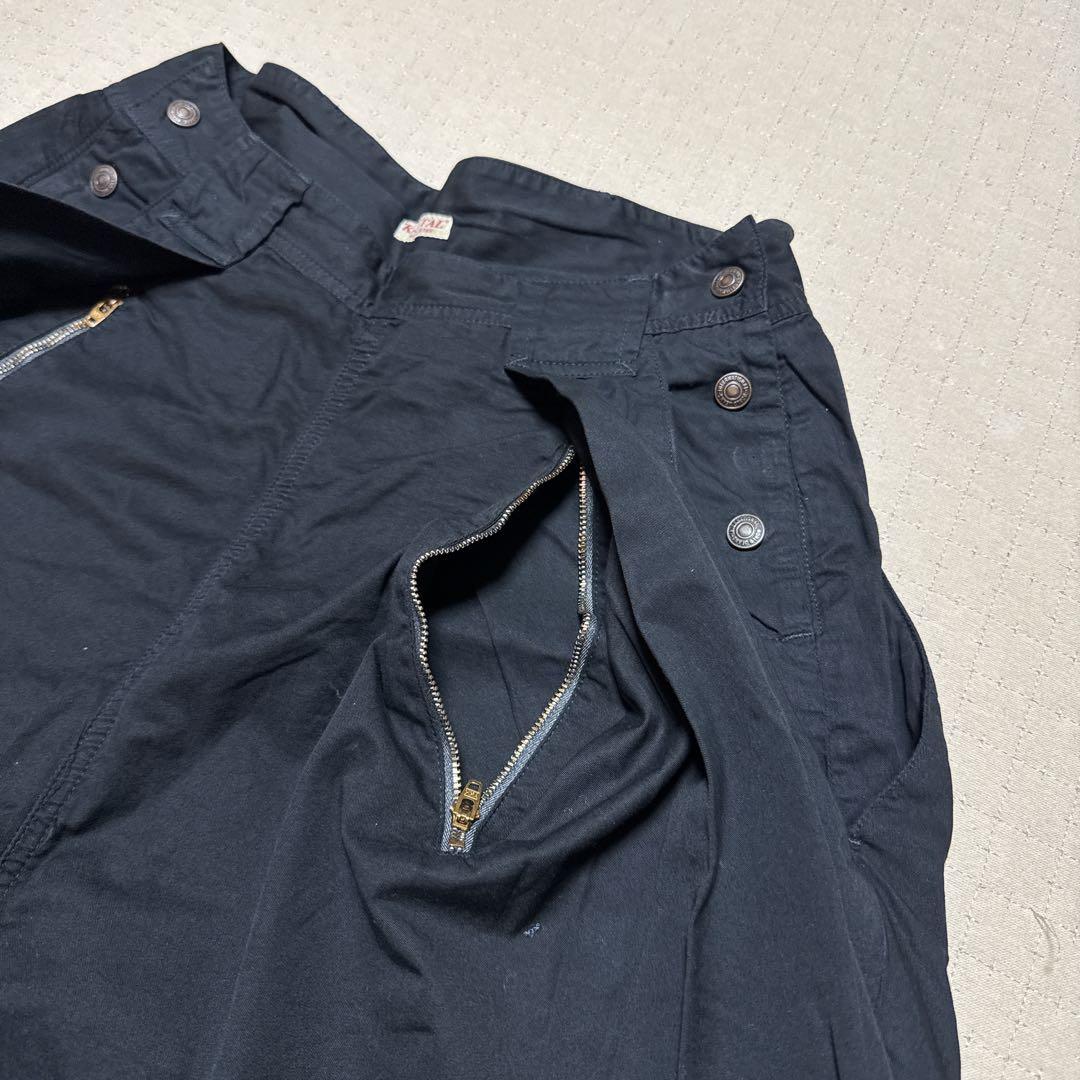 KAPITAL サルエルハーフパンツ ブラック