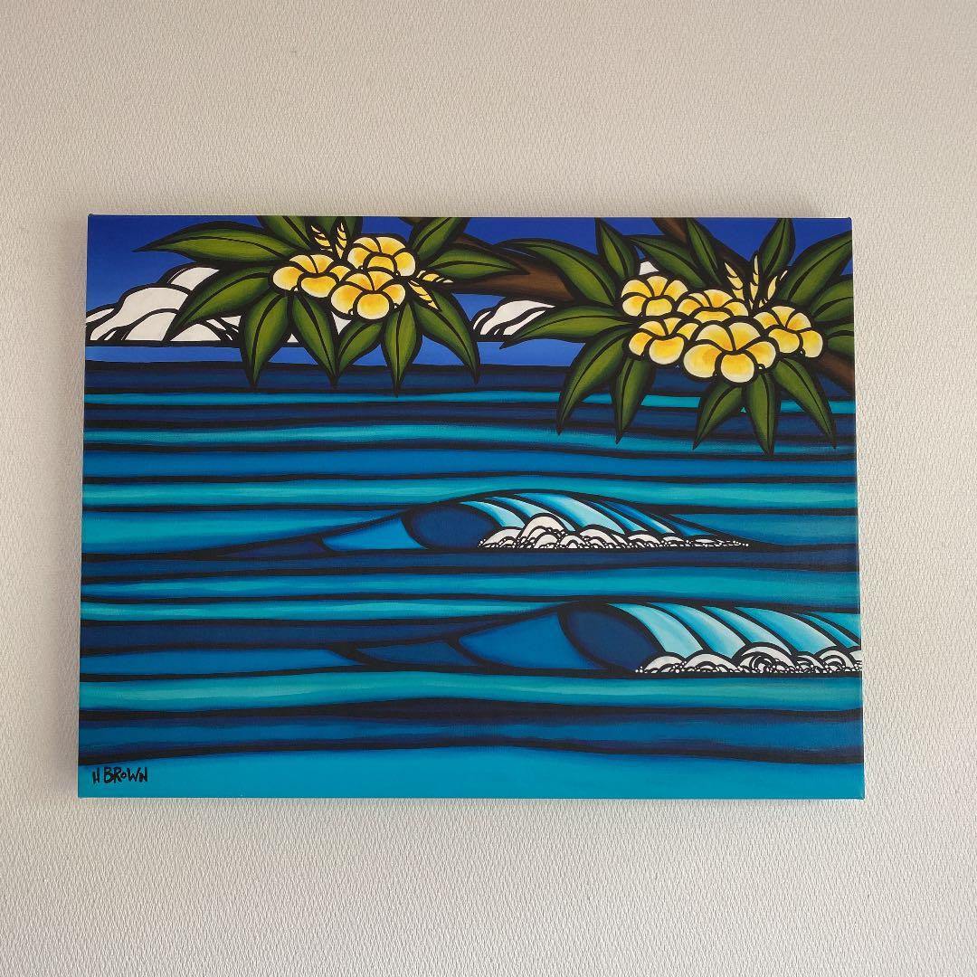 【もも15メロン様】　ヘザーブラウン　ジクレー版画　ハワイアン