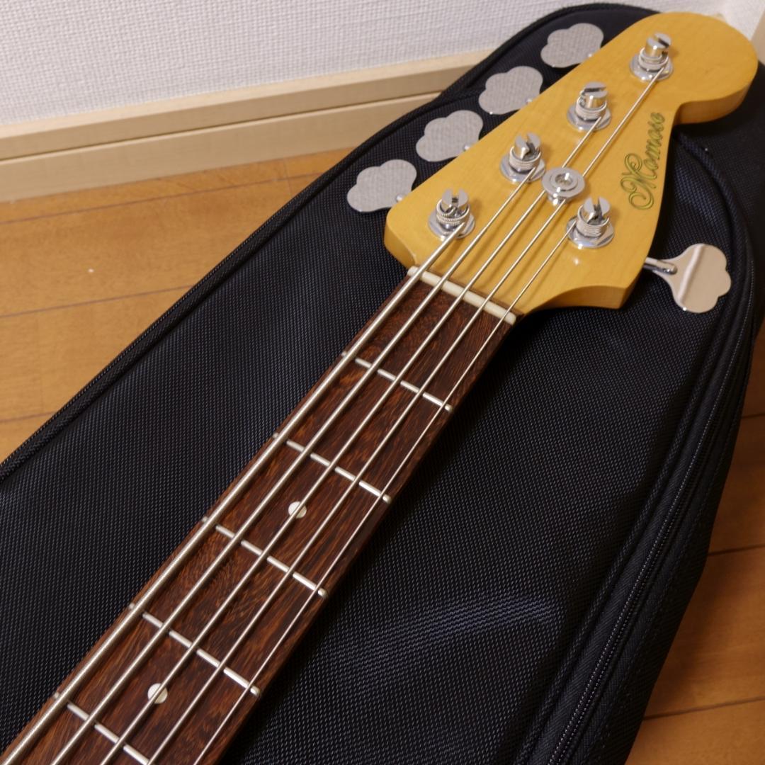 レア仕様！ Momose MJB1-STD/NJ 5st Relic 5弦ベース