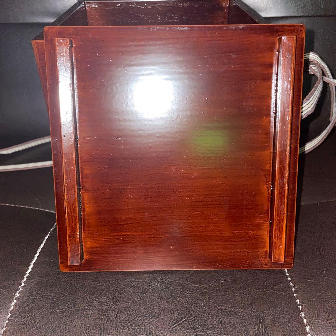 安藤日出武、志野茶碗、共箱、二重箱