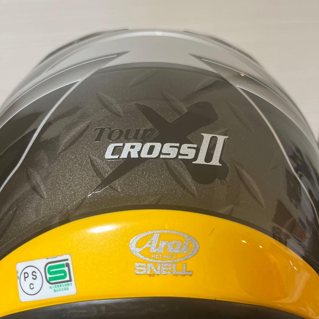 Arai ヘルメット TourX CROSSⅡ 57.58cm バイク用品
