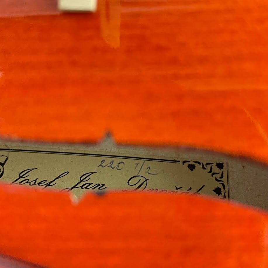 極美品●J. J. ドヴォルザーク●No.220 1/2 violin チェコ産