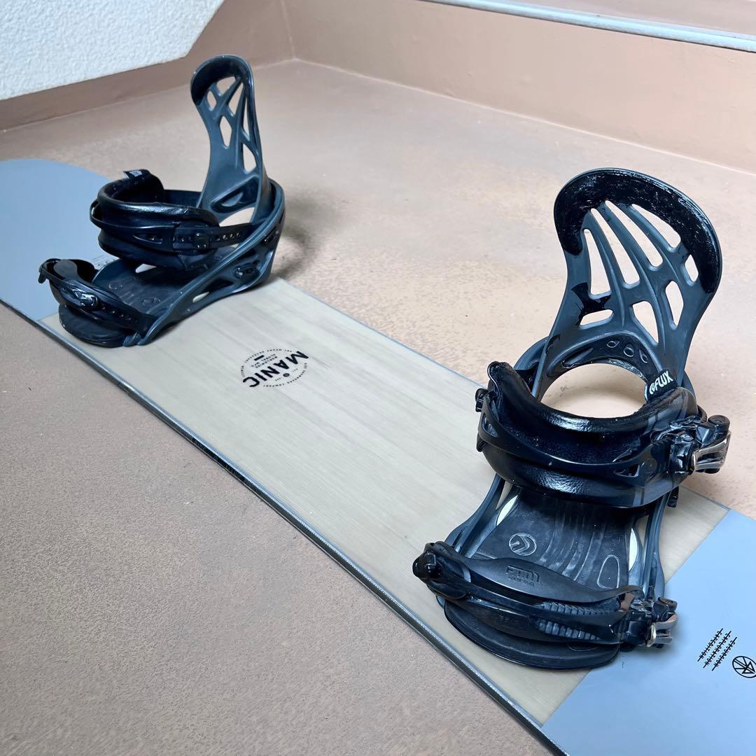 初中級者に！スムース＆タフ！ RIDE MANIC 155 フラットロッカー ！