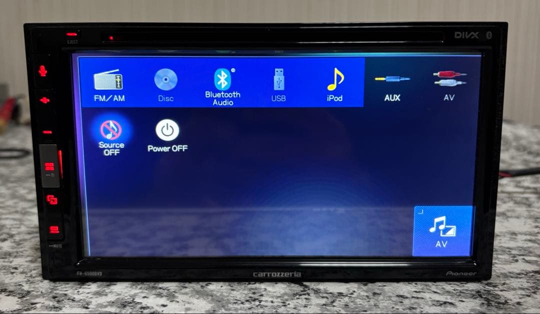 カロッツェリアFH-6500DVD