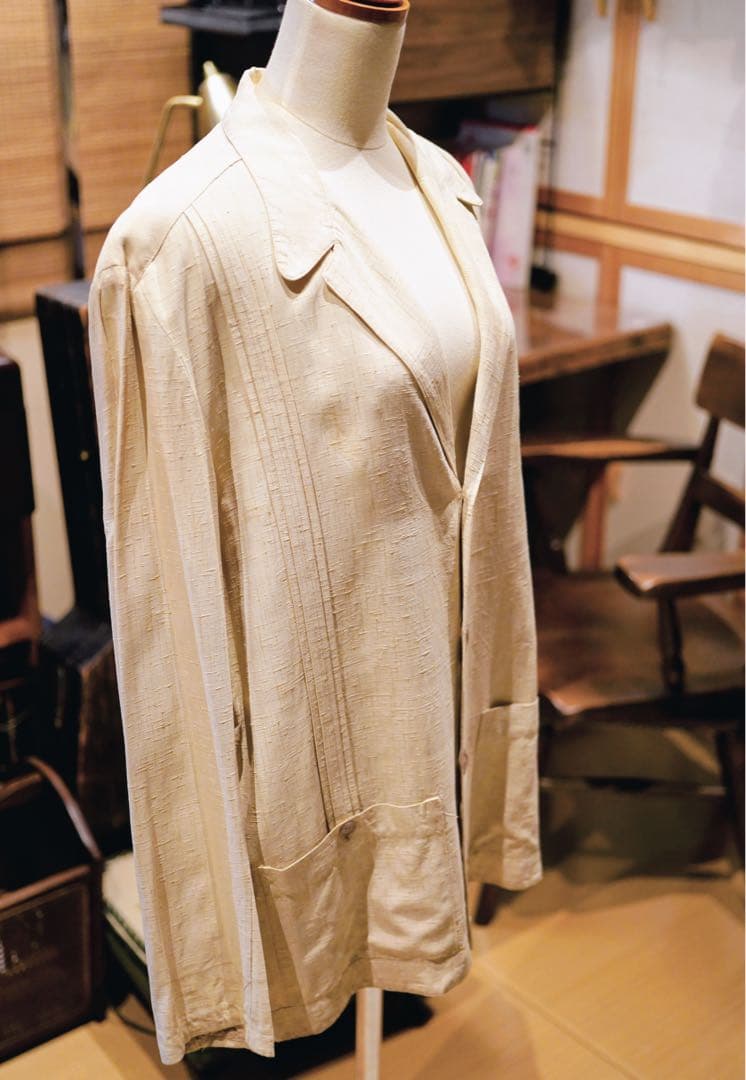 50s ナッソージャケット　カスリ　ロカビリー　ギャバジャン　50s 40s