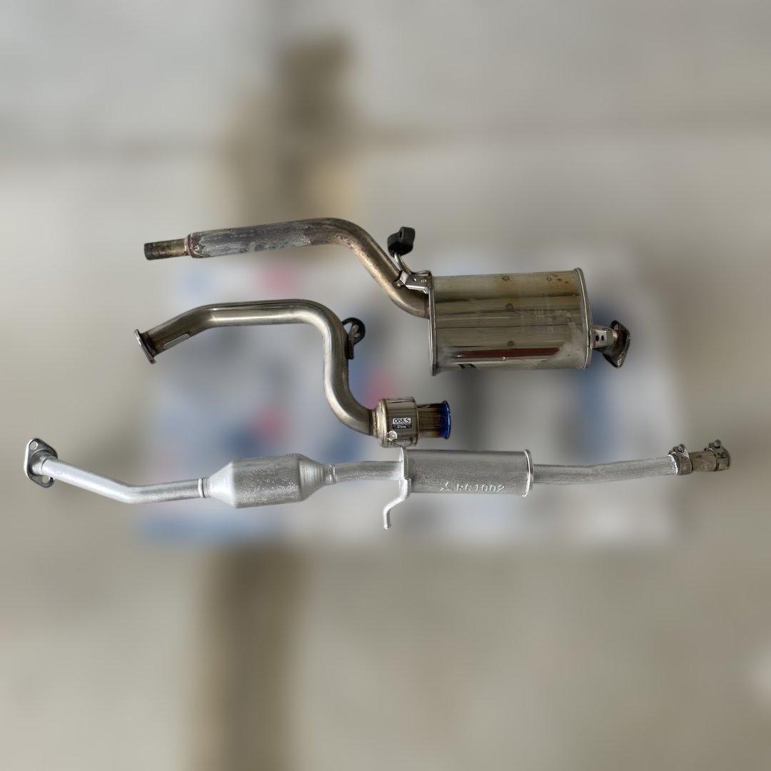零斗 日産デイズB21 GTbox 06&S 柿本マフラー