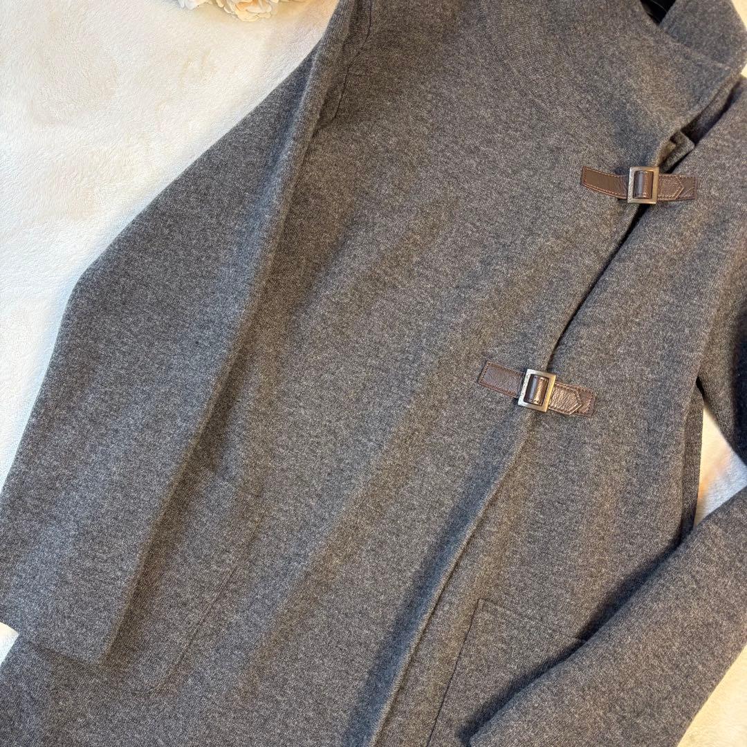 【極美品】FOXEY フォクシーブティック　コート　ウール　ルネ　ロロピアーナ