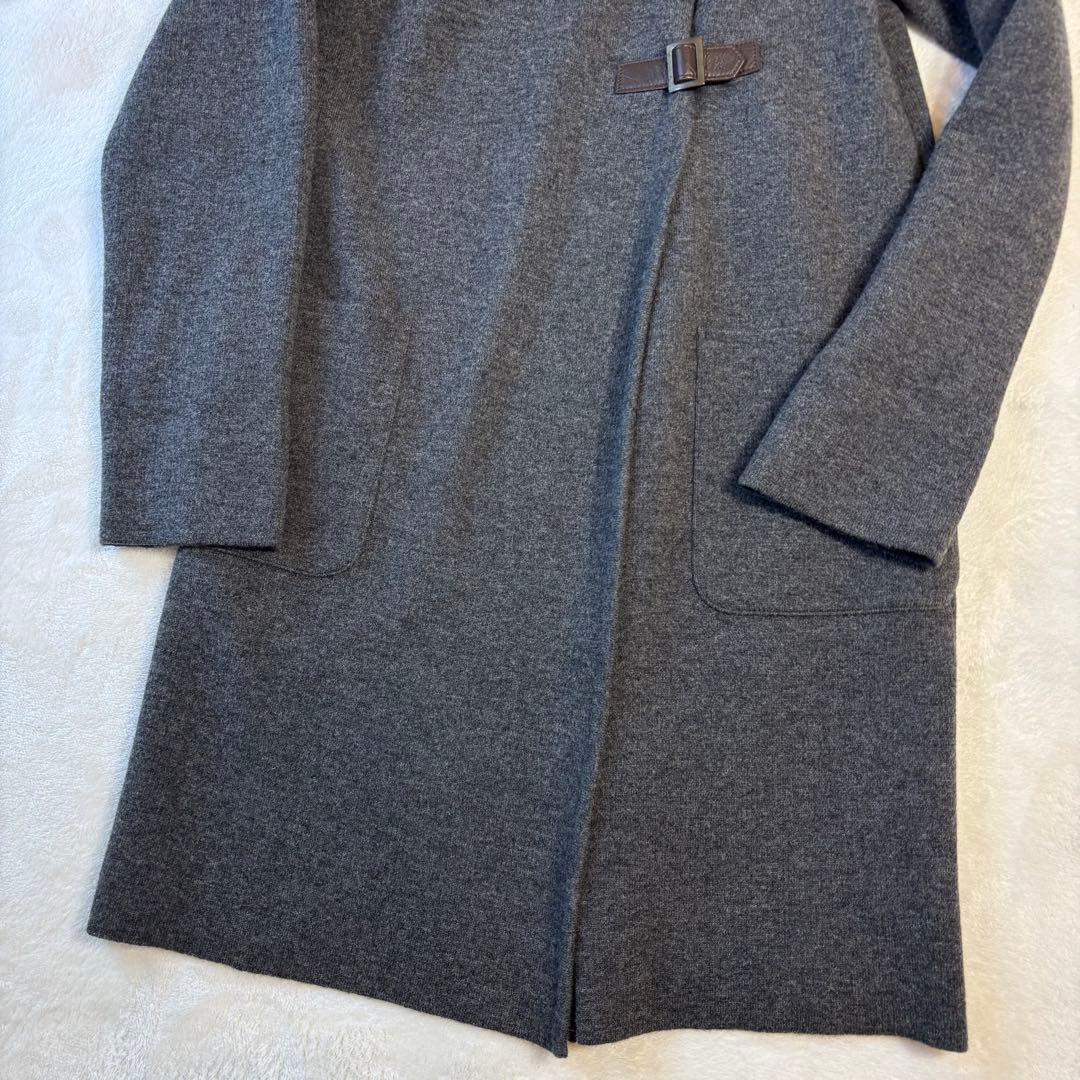 【極美品】FOXEY フォクシーブティック　コート　ウール　ルネ　ロロピアーナ