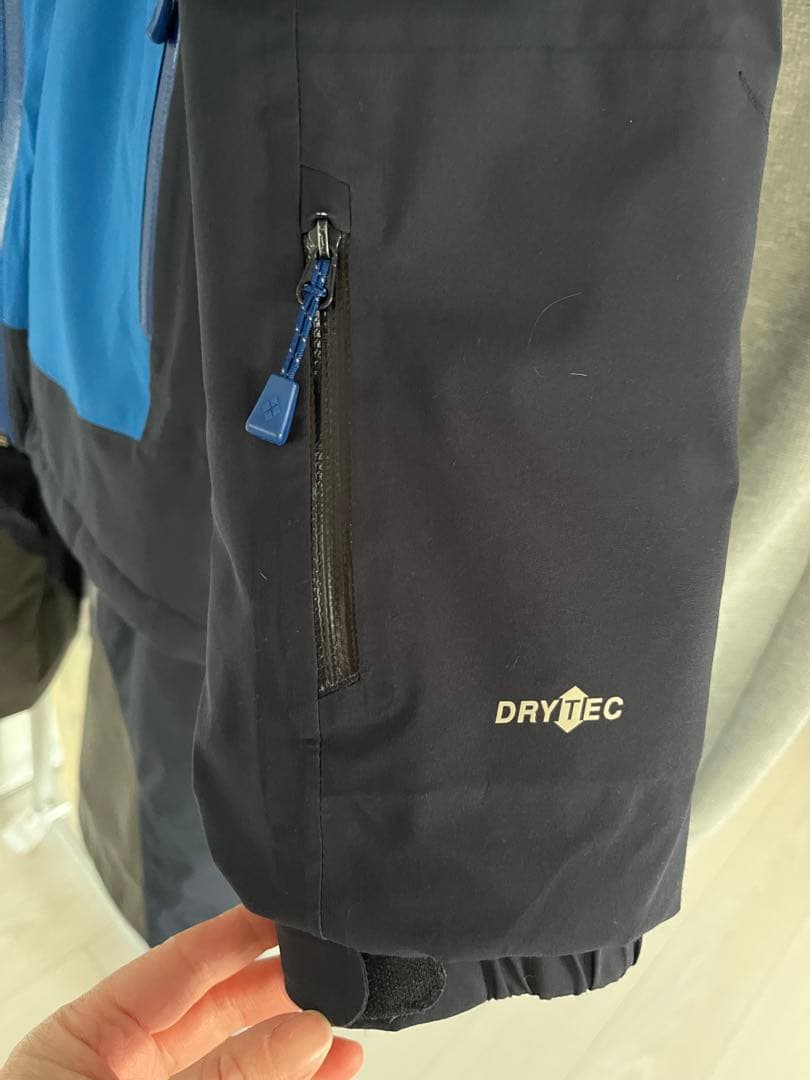 mont-bell 子ども用 スキーウェア 青紺　160セン