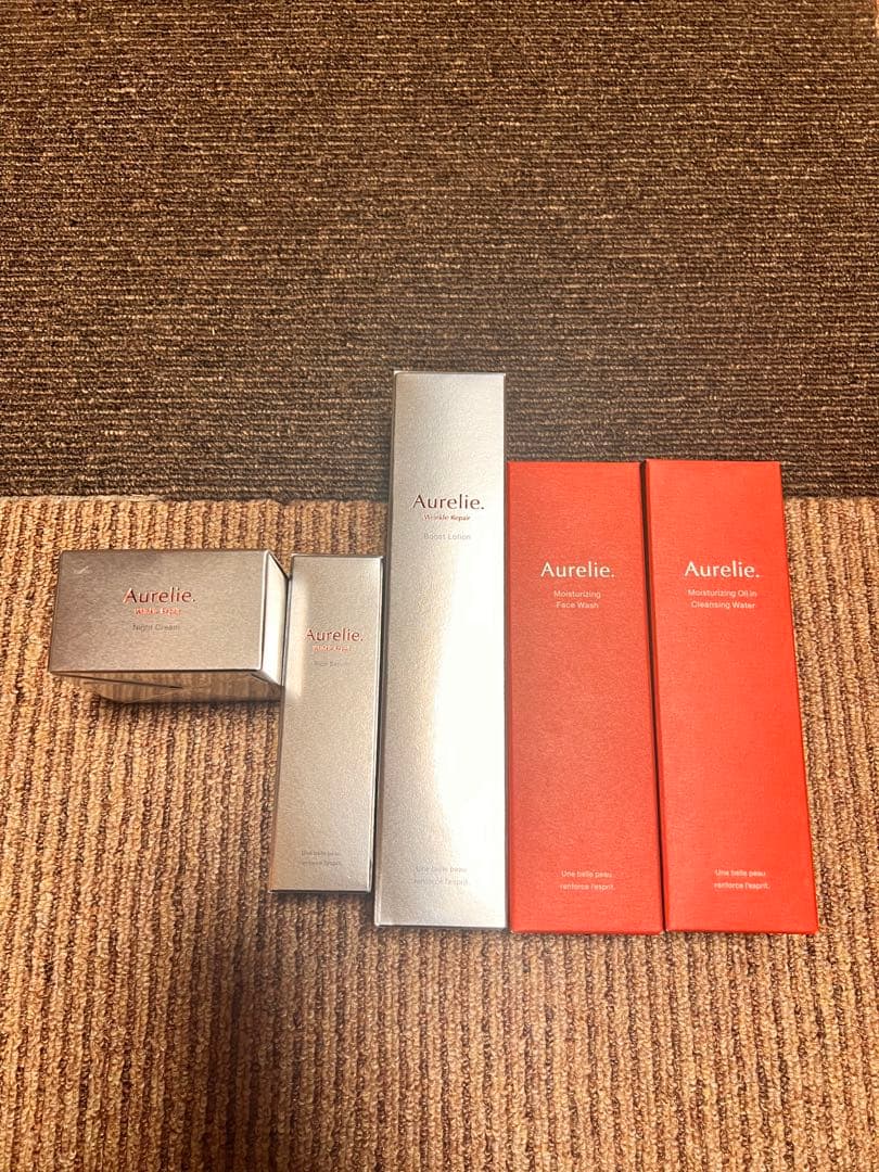 オレリー　Aurelie.プレミアム集中5点セットおまけ♡パック付き