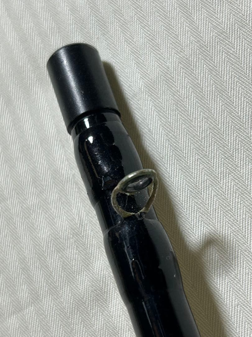 【良品】宇崎日新　NISSIN　釣竿　黒鯛・チヌ用　天然木リール　糸　取説有り