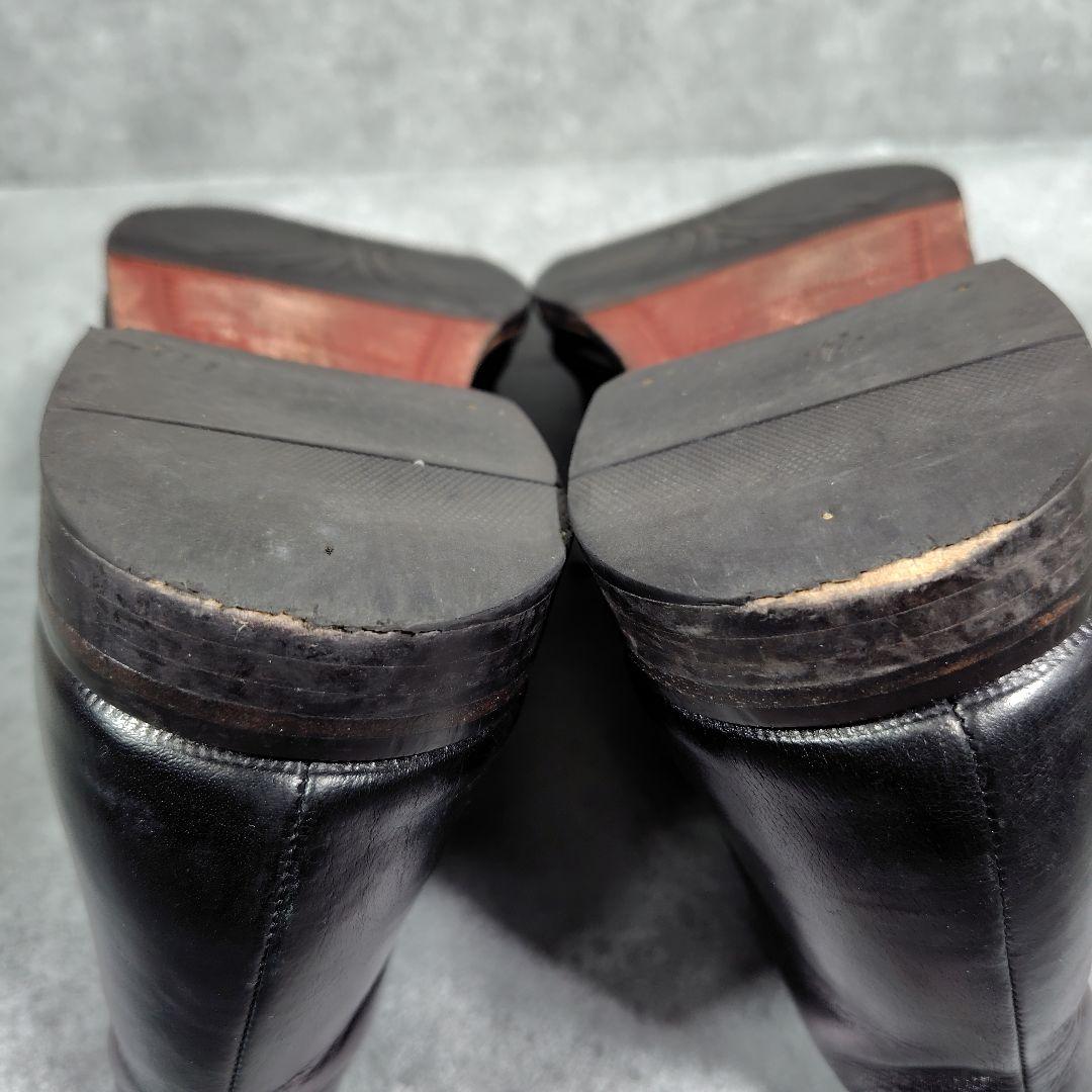 アルフレッドバニスター　チャッカブーツ　ブーツ　レザー　黒　y2k 00s 43