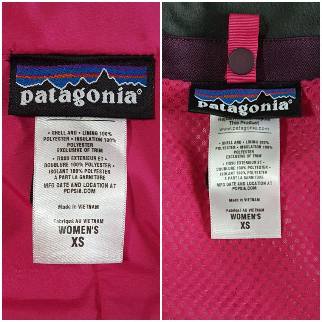 極美品 パタゴニア レディース スノージャケット キルティングジャケット付き