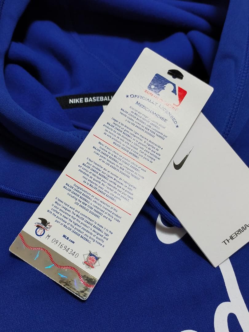 【NIKE】LAドジャース　パーカー　2024選手支給モデル　Lサイズ　残1点