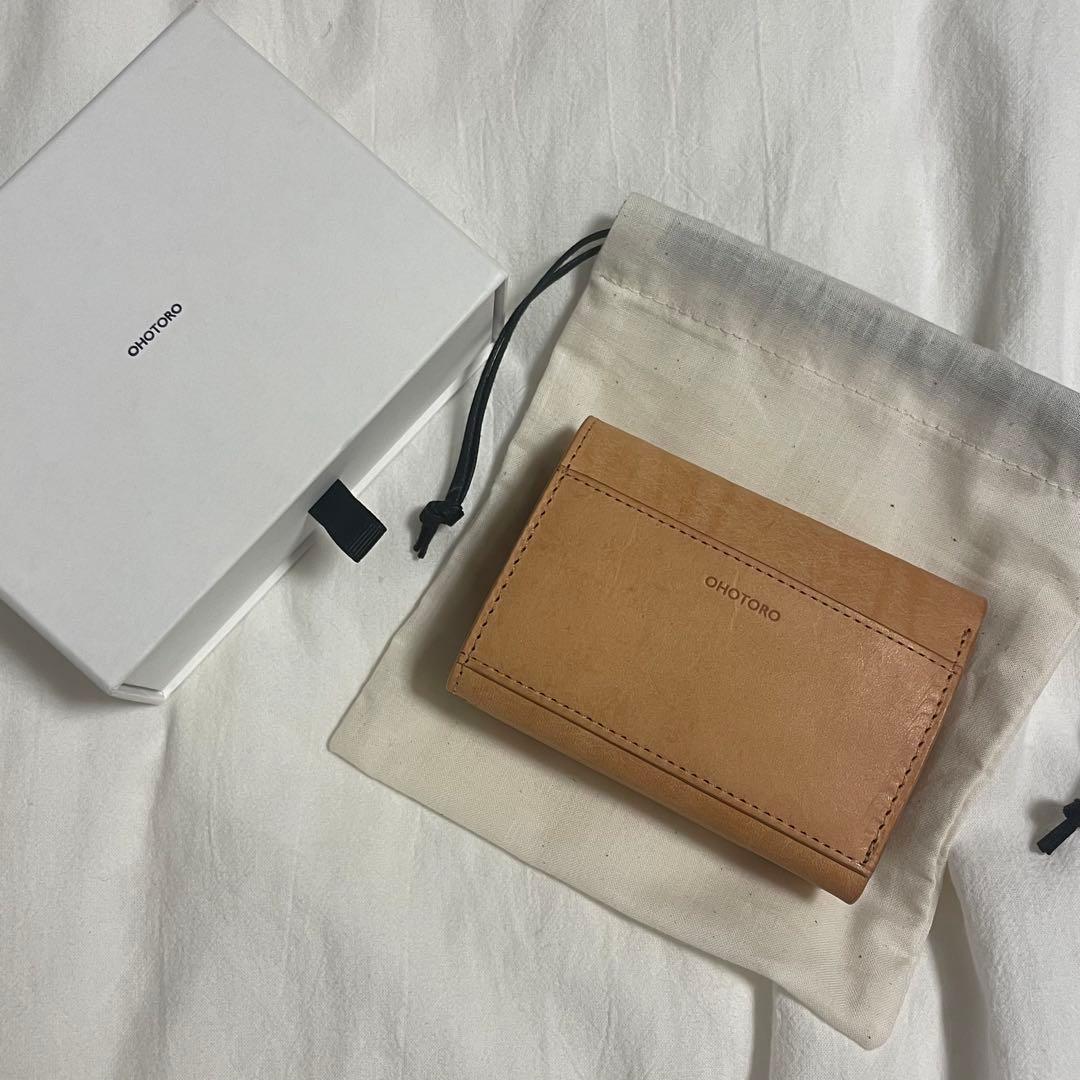 財布・ケース・小物入れ OHOTORO Sabi Wallet natural beige