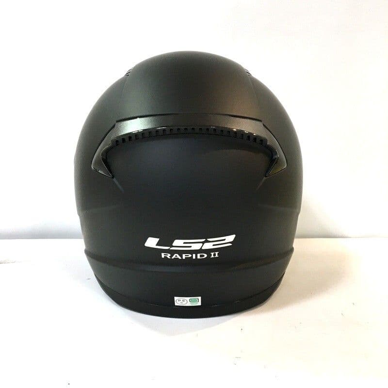 「美品」LS2 RAPID II マットブラック フルフェイスヘルメット