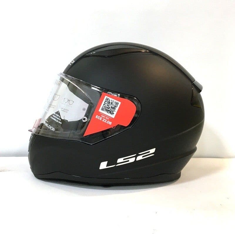 「美品」LS2 RAPID II マットブラック フルフェイスヘルメット