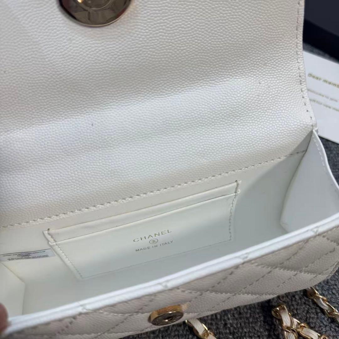 VIP限定 ノベルティ チェーンショルダーバッグ ホワイト