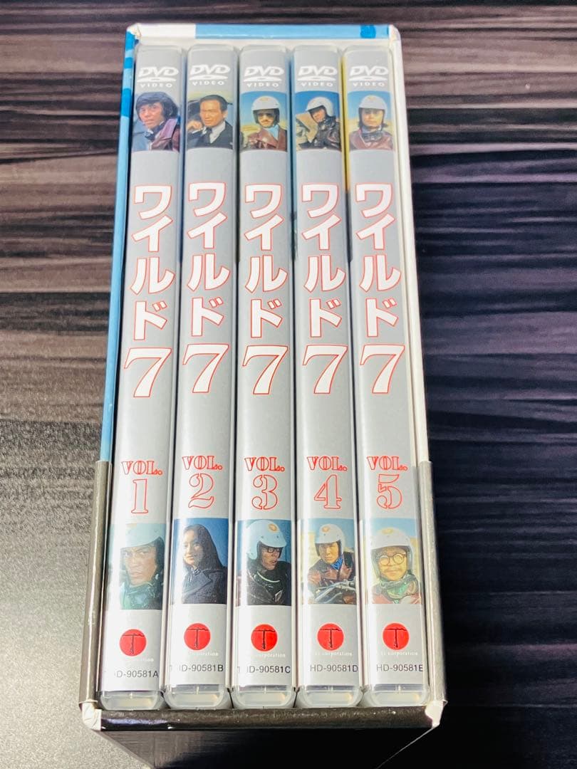 訳あり　ワイルド7 DVD-BOX〈初回限定・5枚組〉