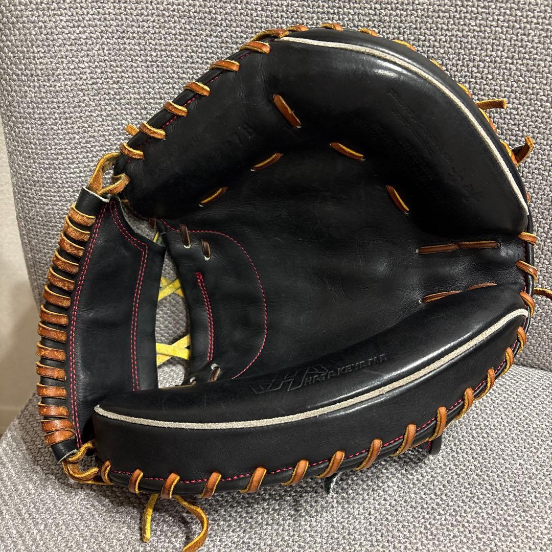 硬式　ハタケヤマ　キャッチャーミット　M2型　ミズノプロ　zett ssk