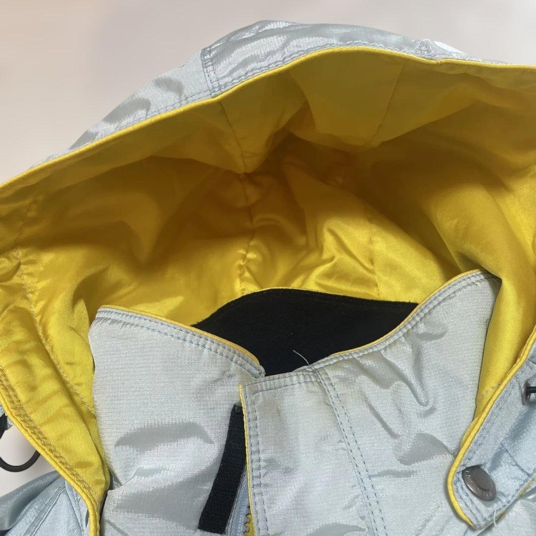 PHENIX スキーウェア 水色系シルバー/ネイビー　男女兼用